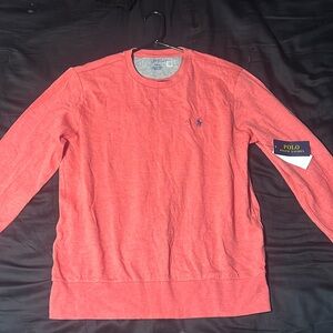 Pink Polo Ralph Lauren long sleeve shirt